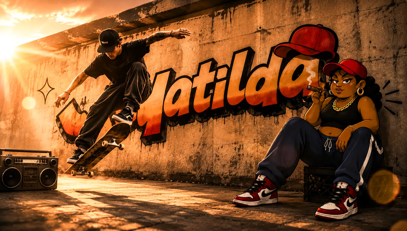 Matilda street artwork for the first drop offer
